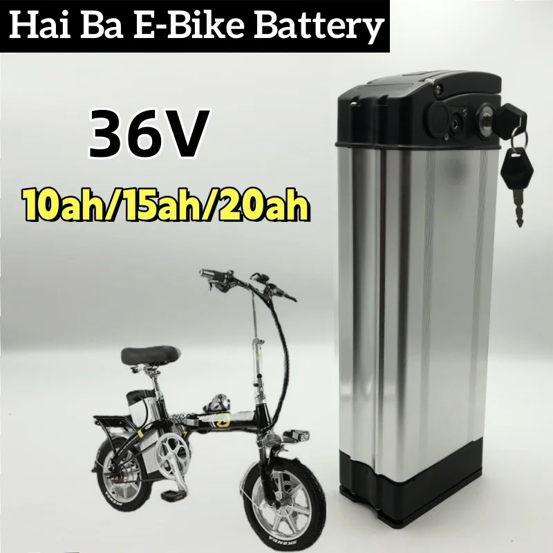 Haiba-リチウムイオン電池,ポータブル,hengmilo mx20用の大容量,36v,10ah,10000mah