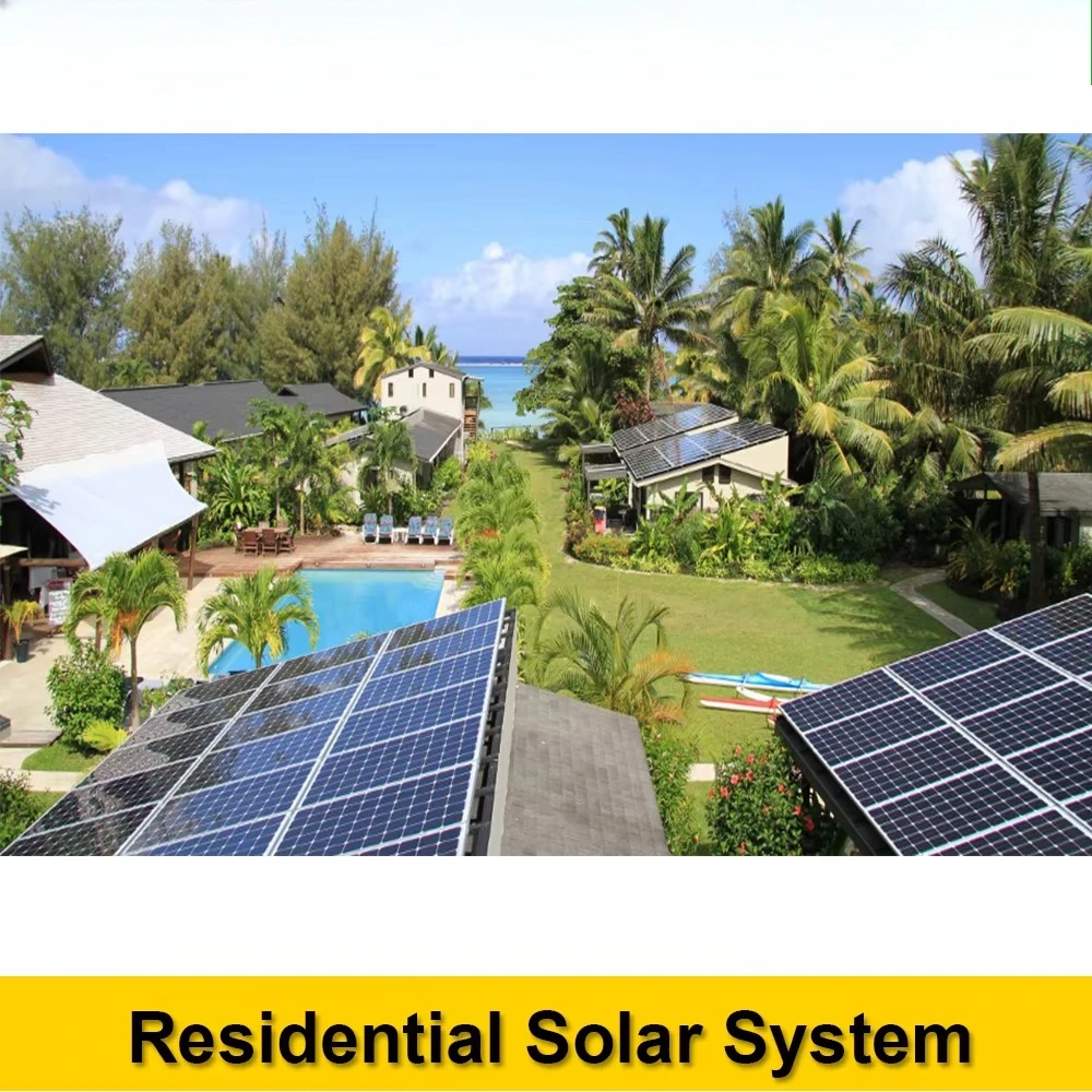 Generador solar Sistema de panel de 10000 vatios Batería de litio Sistema solar fuera de la red