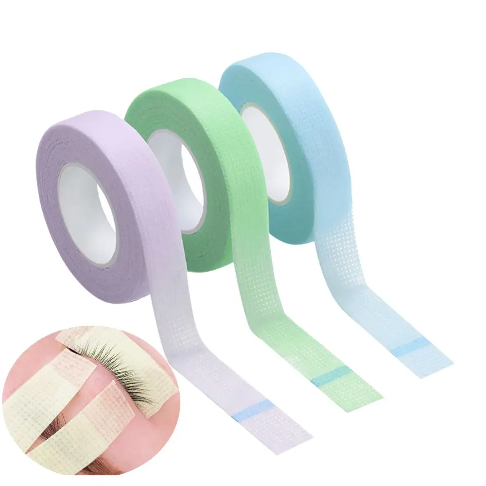 Easy to tear Micropore Fabric Individual Eye Lashes Tools Under Eye Pad Grafting Fake Lash False Eyelashes Extension Tape