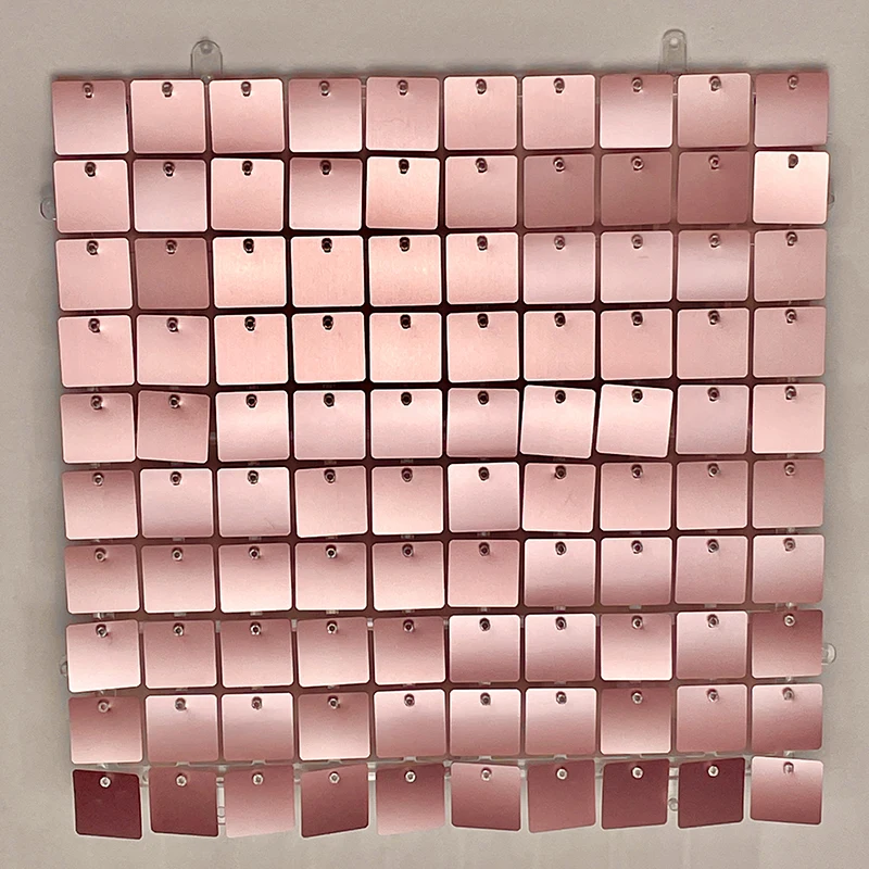 12/16/18/24PCS Shimmer Muur Achtergronden zilverachtige Vierkante Pailletten Wandpaneel Achtergronden Party achtergronden voor Bruiloft Verjaardag Decor