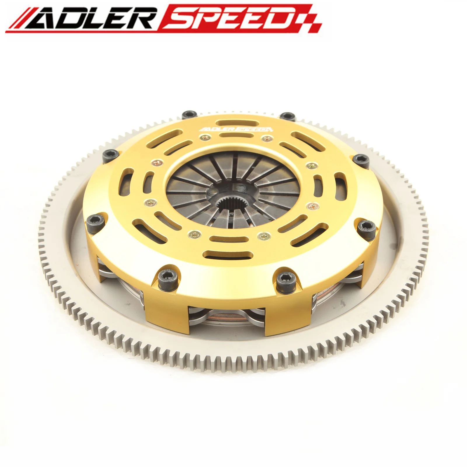 ADLERSPEED RACING CLUTCH TWIN DISC For VW Corrado SLC/Golf GTI VR6/Jetta GLI, GLS, GLX VR6/ Passat GLX 2.8L 12-valve 5-speed