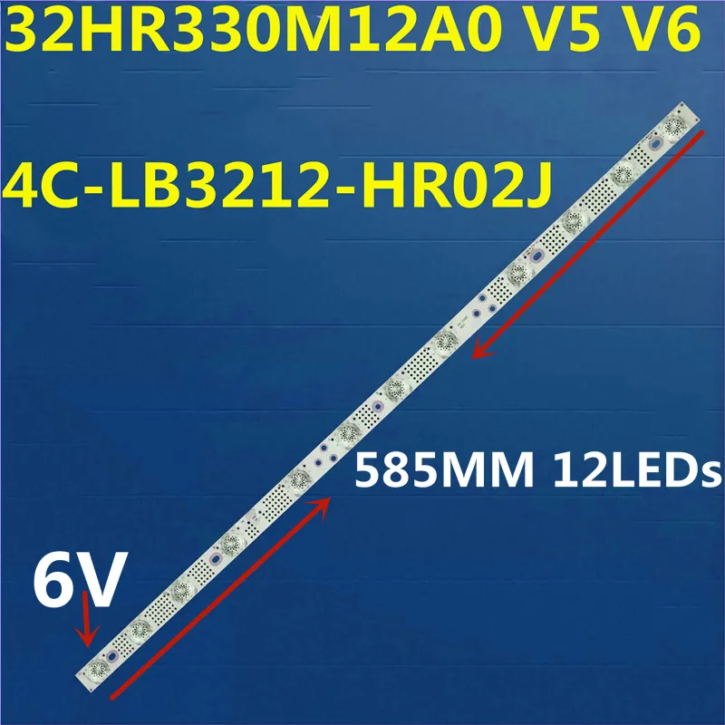 

5 шт. светодиодная лента для L32S6FS 32HR330M12A0 V3 4C-LB3212-HR01J 32L61 32S6 32P6 32P6H 32A160 32HD5506 32HD5526 32HD5536 lvw320английском