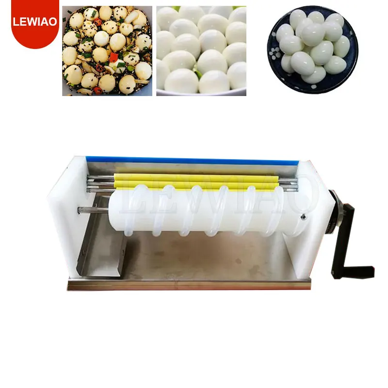 

Newest Design High Efficiency Egg Processing Machine Household Manual Quail Egg Peeling Machine Hulling Machine Shelling Machine