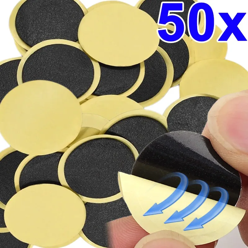 Bike Tire Repair Tool Tyre Protection No-glue Adhesive  Fast Tyre Tube Glueless Patch Road Mountain Bike Inner Tyre Repair Pads