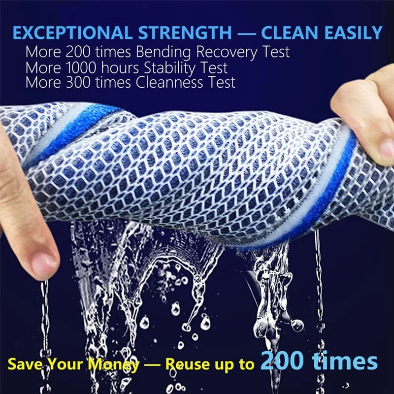 Aquarium Filter Media, Newly Premium 8-Layer Filter Pads for Aquarium, Fish Tank Sponge Pad Foam Filter image 4