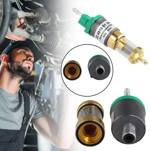 Imagen 2 del producto Bomba de combustible silenciosa de 22ML/28ML, Universal, ultrasilenciosa, 12V/24V, accesorios para coche, bomba de Metal, bomba de calentador diésel, 5KW, cabeza de aire para coche P8W6