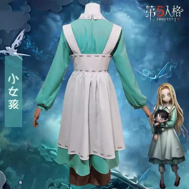 Game Identiteit V Klein Meisje Cosplay Kostuum Vrouwen Mannen Anime Mode Uniform Rollenspel Kleding Halloween Carnaval Feestpak