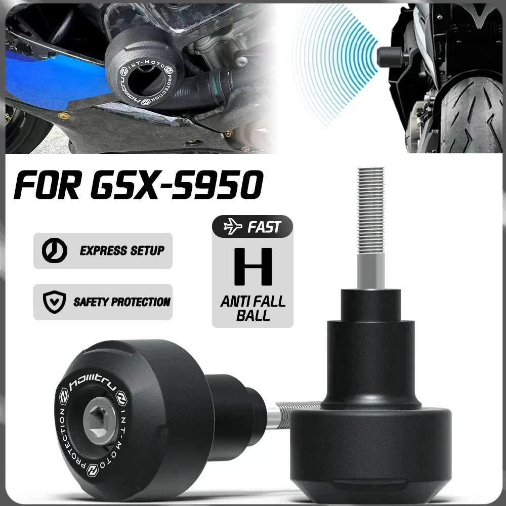 

For Suzuki GSX-S950 2025 KATANA 2019-2025 Motorcycle Frame Fork Axle Sliding Block Engine Collision Protection Accessories