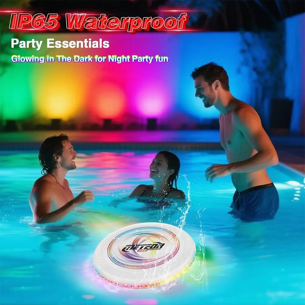 

Светодиодный летающий диск, меняющий цвет, несколько режимов освещения, легкий, гладкий полет, комфорт, фокусированные края, забавный подарок на праздники