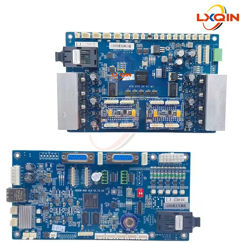LXQIN Hoson I3200 Head Board Main Board for I3200 Double Head Board for Printer Network Version Board I3200 Electronic Plate