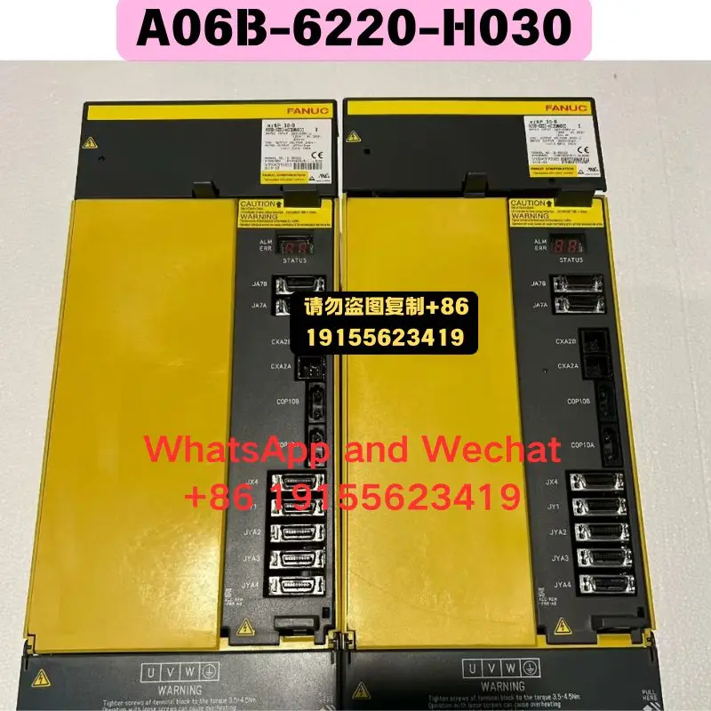 

Б/у драйвер A06B-6220-H030 Функциональный тест ОК Быстрая доставка