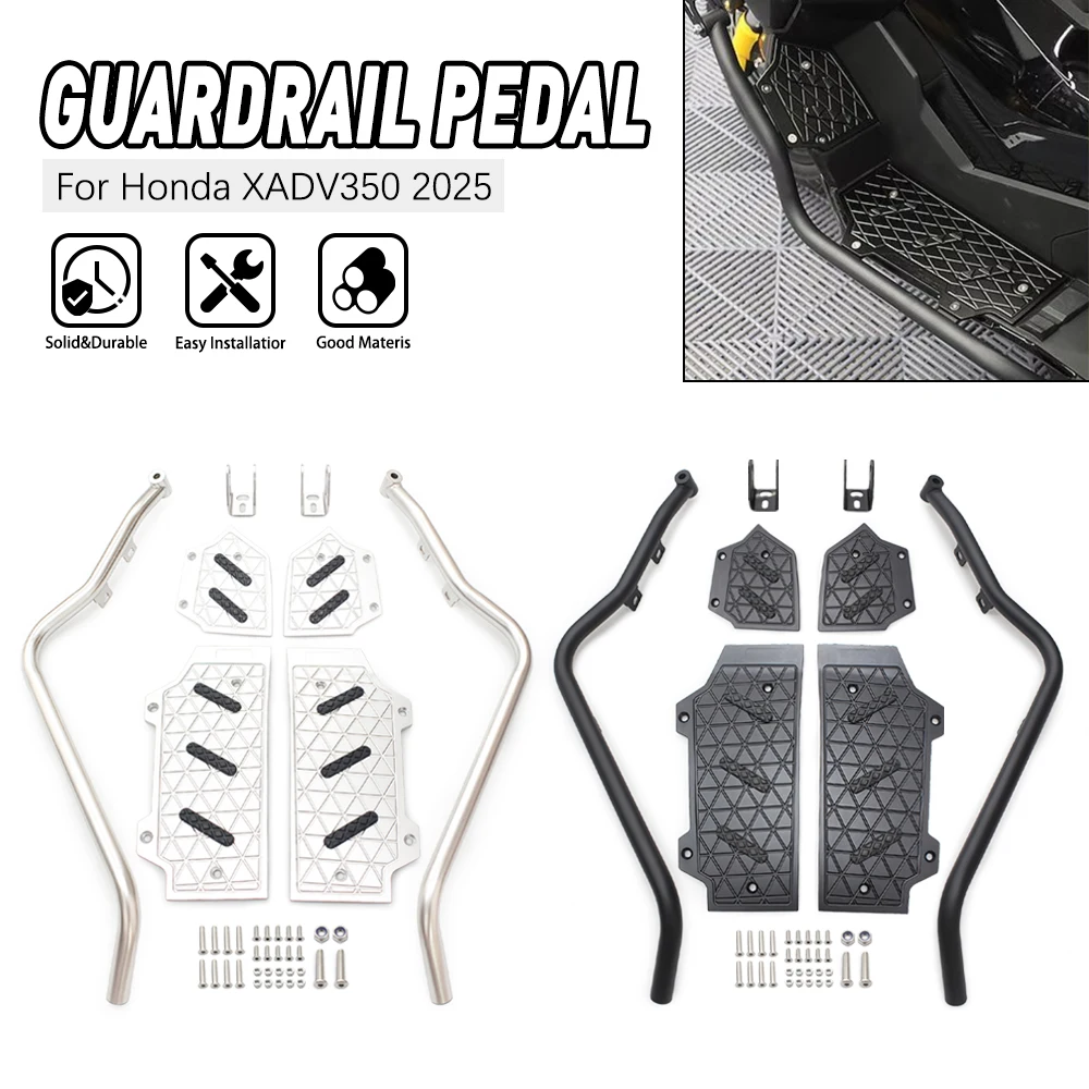 

New 1 pair Pedals Foot Pegs Footrests FOR Honda ADV350 ADV 350 2025