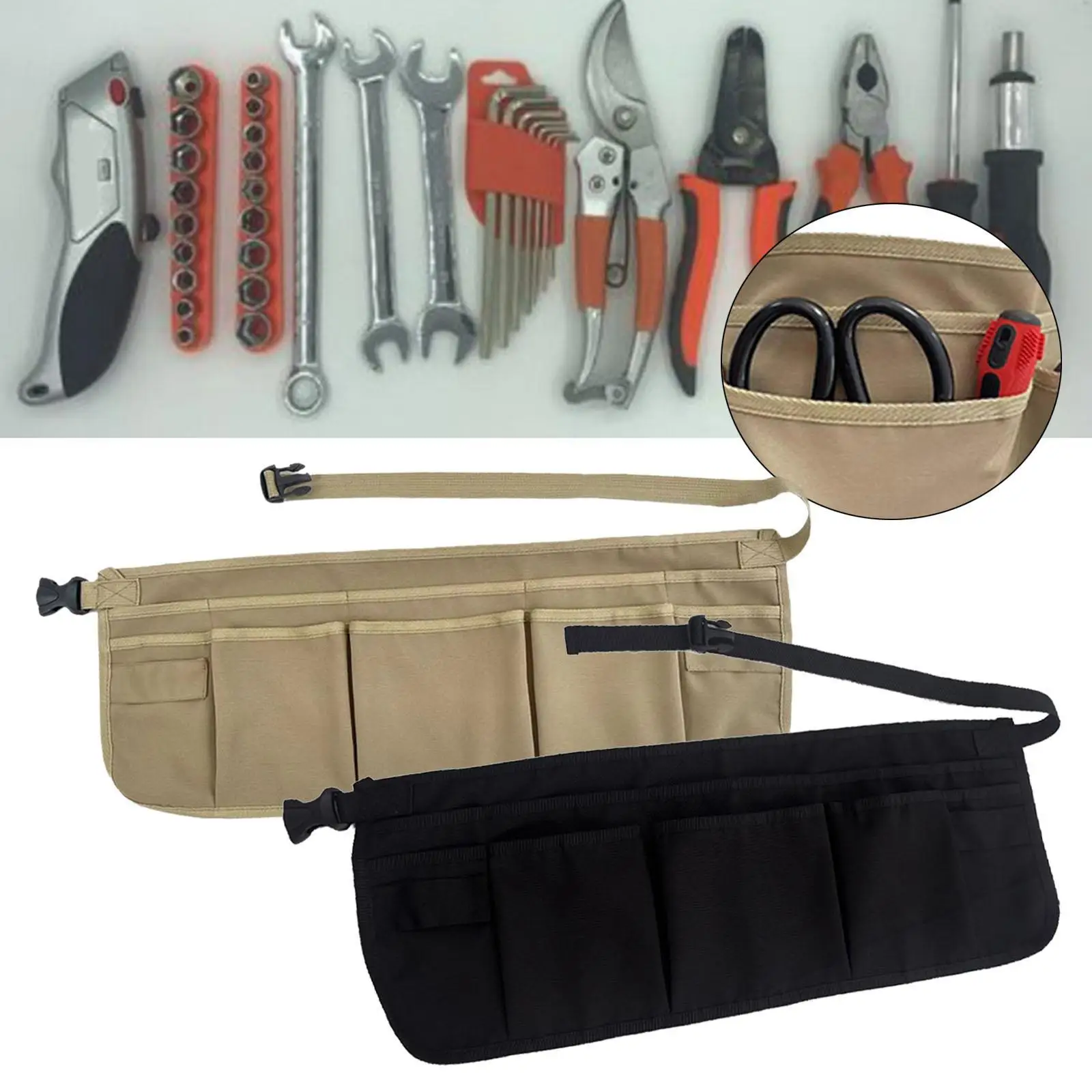 

Waist Tool Apron Comfortable Heavy Duty for Gardeners Construction Carpenter