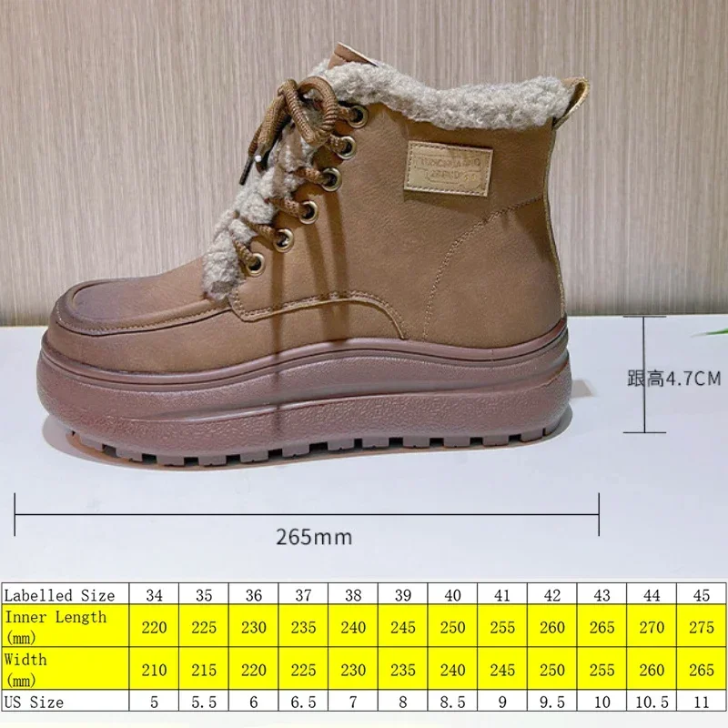 Fujin 4,7 cm Kuh Keil Knöchel Gummi Warme Schuhe Kuh Wildleder Echtes Leder Winter Booties Frühling Winter Plüsch Frauen ZIP warme Herbst