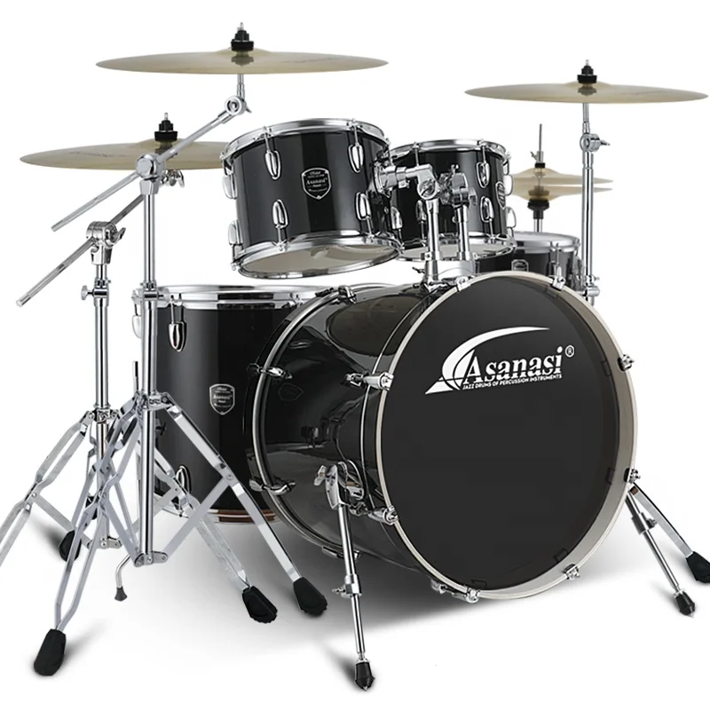 Factory direct jazz drum set musical instrument acoustic drum kit for professional drummer