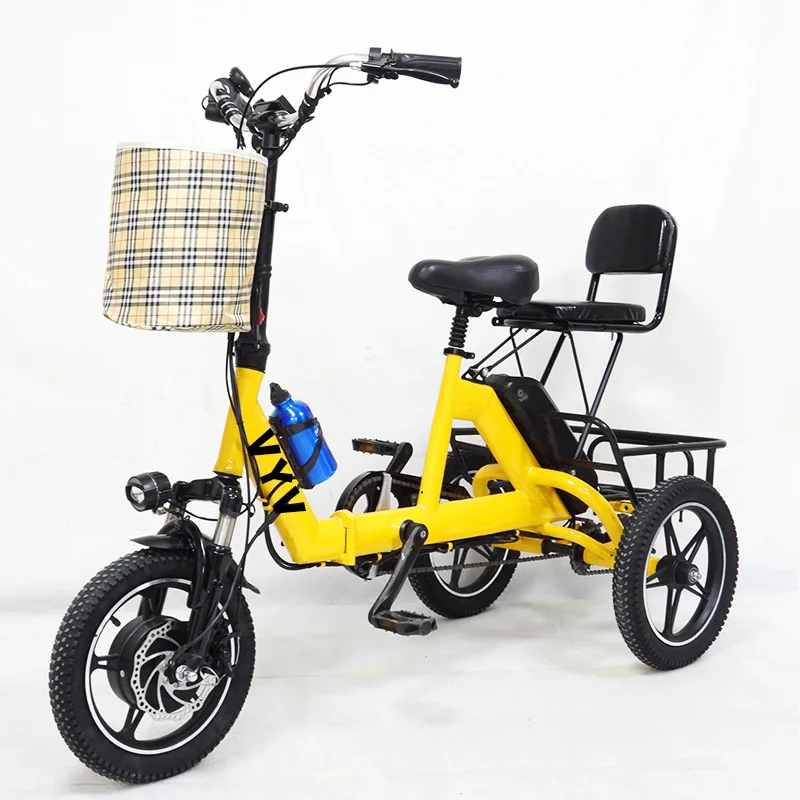 

2023 People Used Three Wheel Electric Mini Tricycle with Battery for Passenger and Cargo