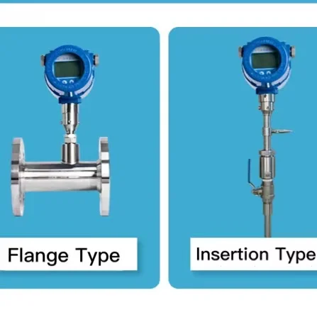 SS304 4-20mA Argon Gas Flowmeter Natural Gas Flow Meters Mass Air Flow Sensor DN50 Thermal Mass Flow Meter