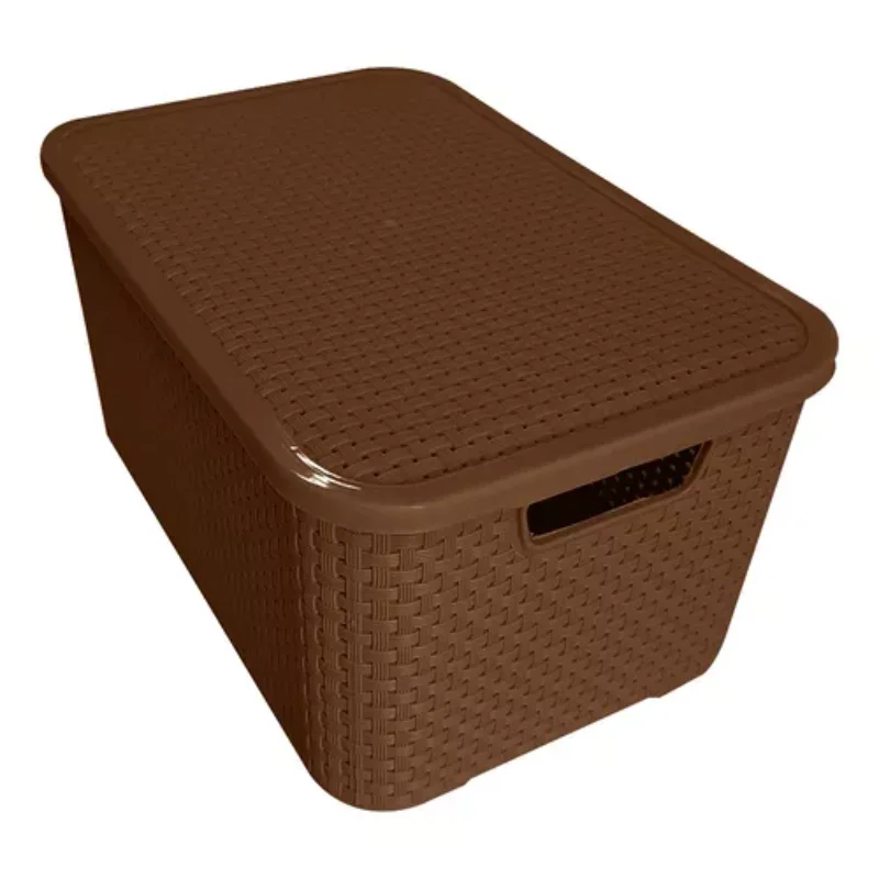 

With 05 Organizing Boxes Rattan 7 Litres Boxes, Boxes and Baskets Decorative Boxes