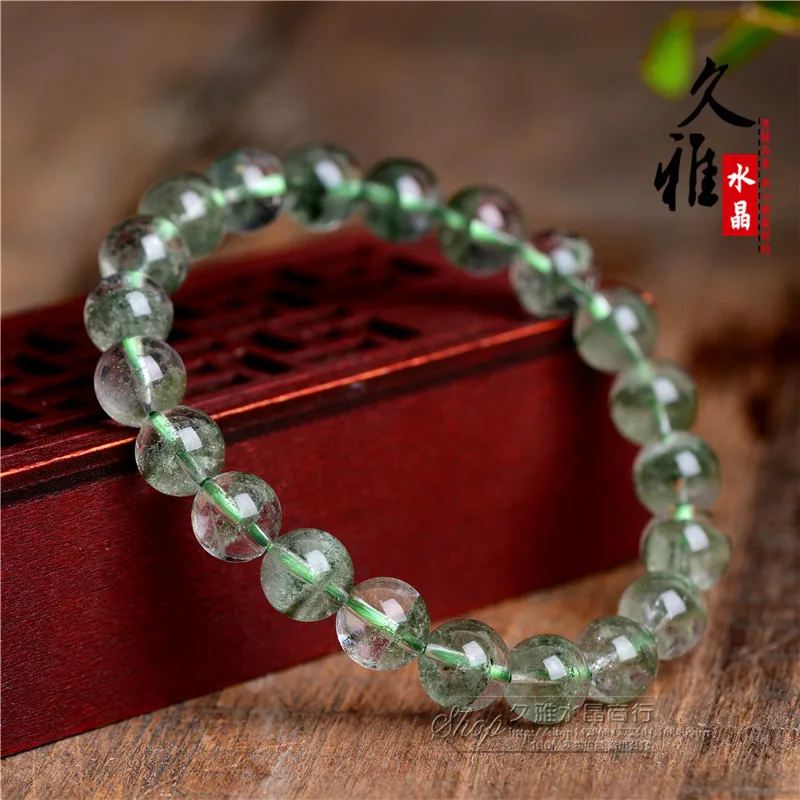 Jiuya Crystal Natural Chorite Crystals Bracelet Multi-Layer Yarn Bracelet Cornucopia Single Ring Bracelet  Factory direct sales