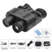 NV8000 3D Night Vision Binoculars 1080P HD 4x zoom Night Vision Hunting Camping Infrared Telescope Glow Device Gear