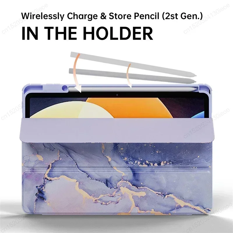 Voor Xiaomi RedMi Pad SE 11 "2023 Case RedMi Pad 10.61" Potlood Houder Cover MiPad 6 5 Pro 11 inch Tablet Auto Sleep Funda Cover