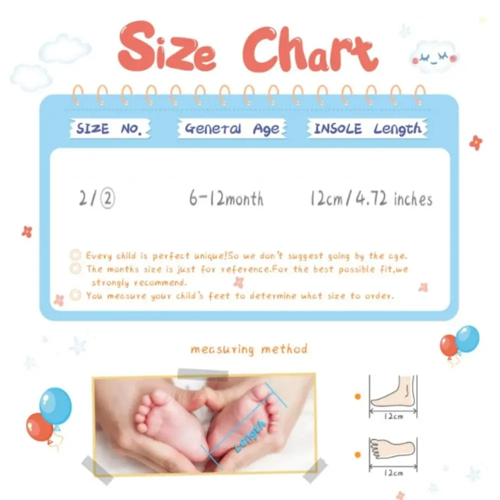 Walk Shoes Rubber Sole Baby Sandals Soft Sole Multiple Colors First Walker Shoes Breathable Lightweight Summer Sandals Newborn