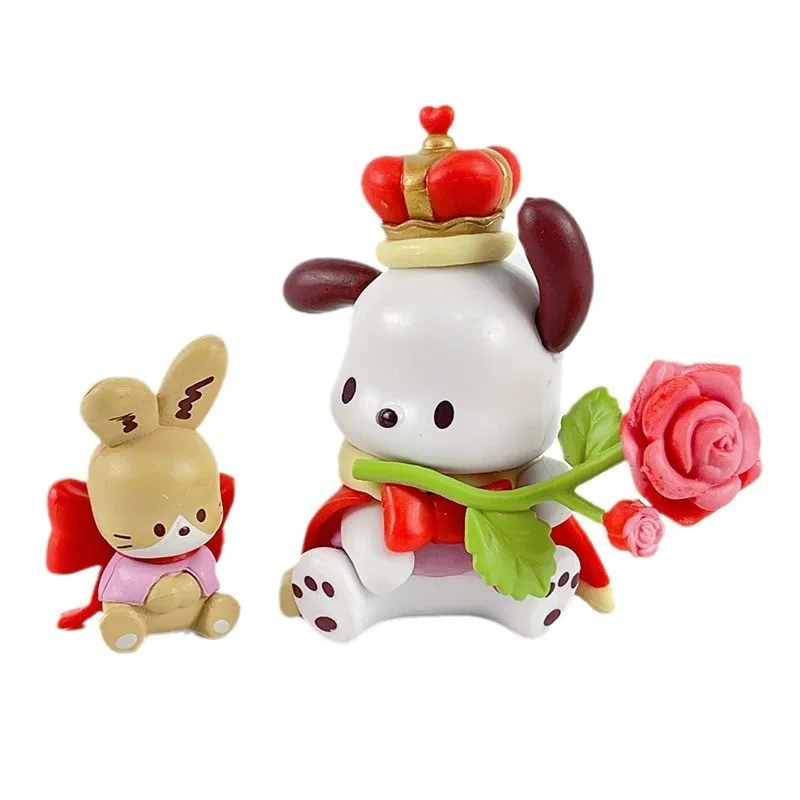 

Miniso Genuine Sanrio Blind Box Pochacco Flowers and Boys Series Trendy Children's Toy Doll Ornament Birthday Christmas Gift