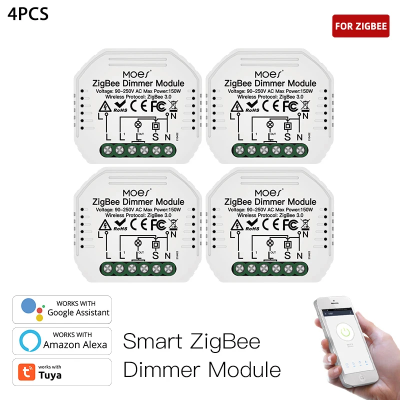 

Модуль регулировки яркости, голосовое управление, работа с умным переключателем Alexa Home, 1/2 каналов, умный дом, мини-переключатель Tuya