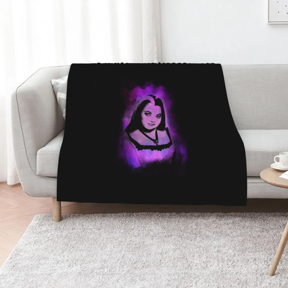 Lily Munster Throw Blanket Tourist Stuffeds Warm Bed covers Hairy Decoratives Blankets