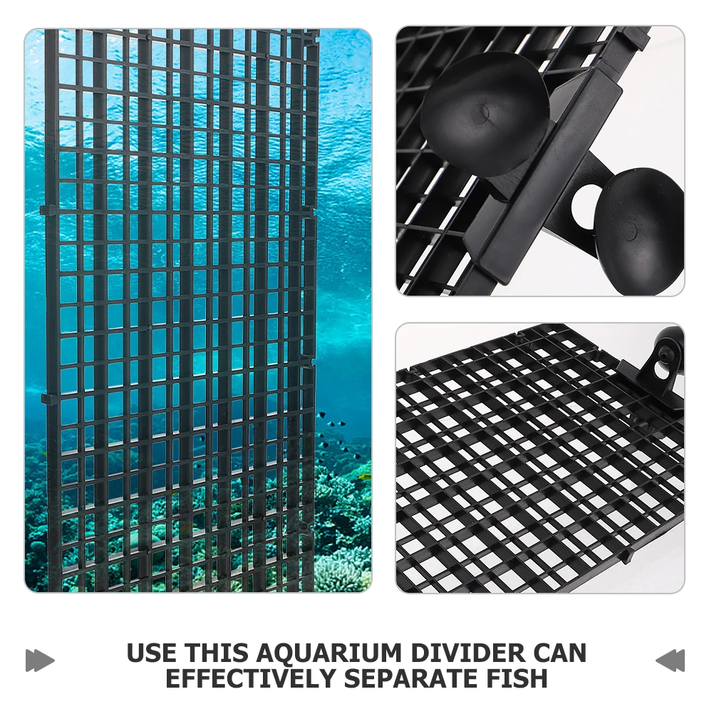 

Fish Tank Isolation Board Aquatic Dividers PVC Bottom Plate Baby Fish Separator Plastic Grid Sheet Aquarium Partition