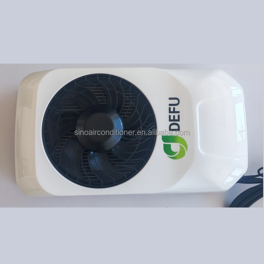 جودة عالية 24 فولت تيار مستمر وقوف السيارات الكهربائية برودة 12 فولت جرار تكييف الهواء لنظام شاحنة فان الكابينة التيار المتناوب