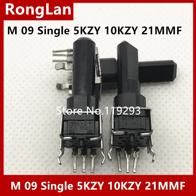 [BELLA]Original M 09 Single potentiometer 5KZY 10KZY vertical axis 21FMM--3PCS/LOT