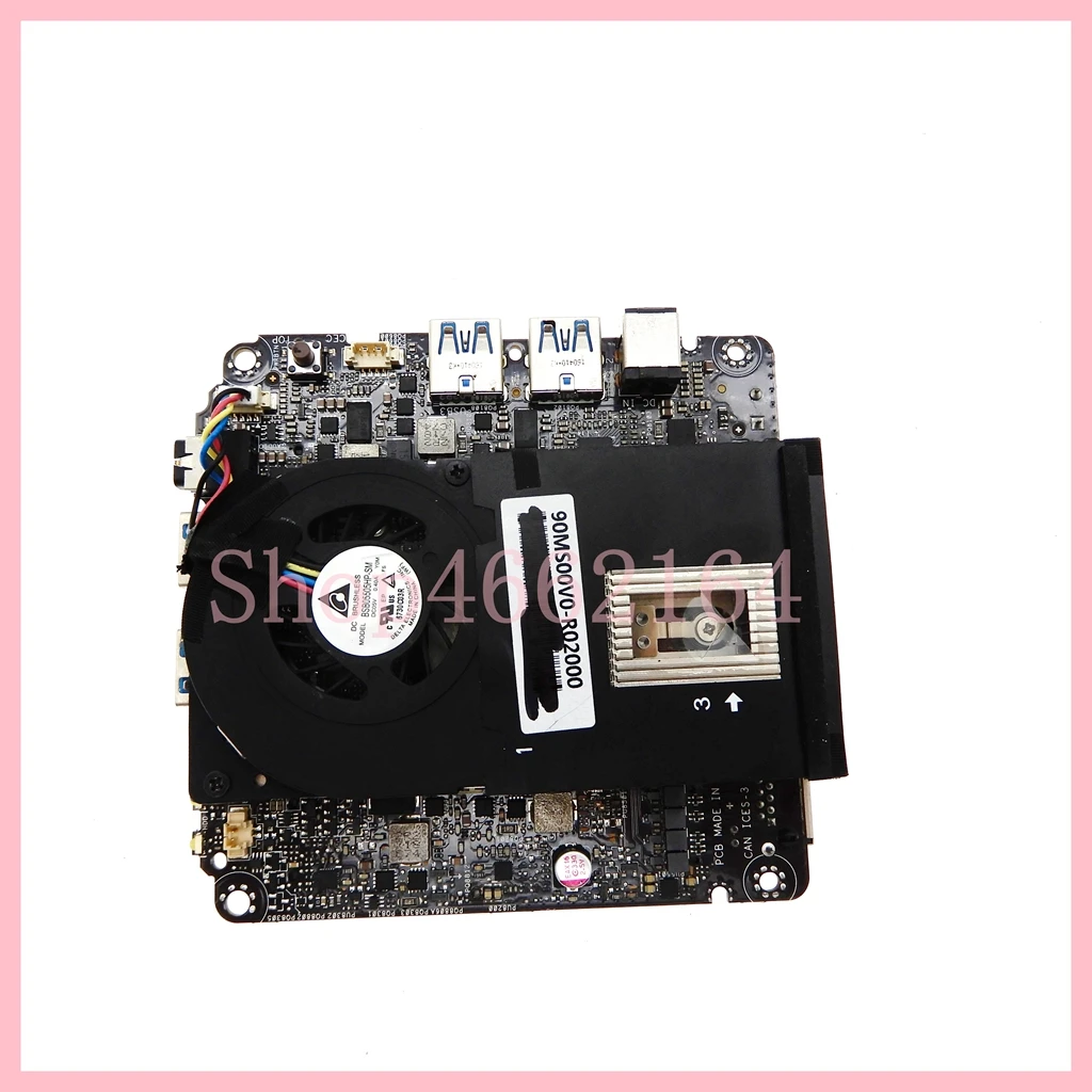 UN66 With i3-6100U CPU Mainboard For ASUS Vivo Mini PC UN66 Mini HD Computer Motherboard 100% Tested OK