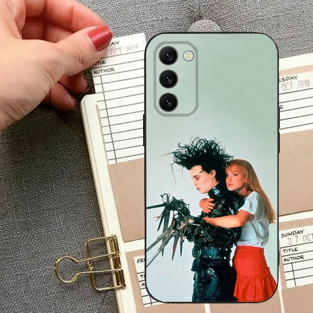 Edward Scissorhands movie Phone Case For Samsung Galaxy A20,A21s,A22,A31,A32,A52,A53,A72,73,A80,A91Soft Black Cover