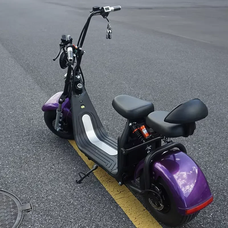 STROVAN Emak/COC/EEC Good Design Lithium Battery Electric Citycoco Scooter 2000w Usa Motorcycle Scooter Electric