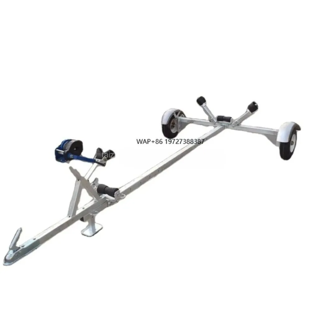 

Hot Dip Galvanized Steel Adjustable Boat Trailer/marine Trailer/foldable Boat Trailer