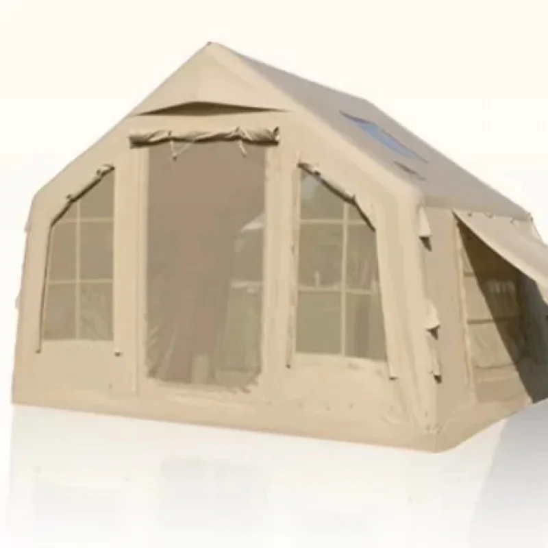 

Popular Large Luxury 8/9 Sqm Air Tent Infla Camping Sun Rain Protection Waterproof Outdoor House with Thickened Tubes