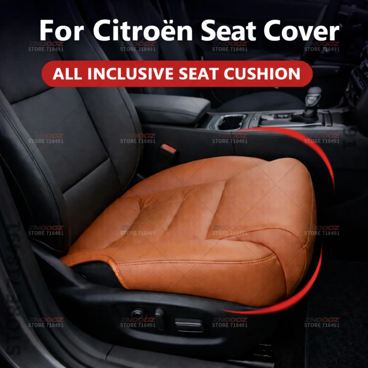 

Подушка-удлинитель для поддержки ног в сиденье автомобиля из пены с эффектом памяти для Citroën C1, C3, C4, C5, Berlingo, e-C4, аксессуары для интерьера