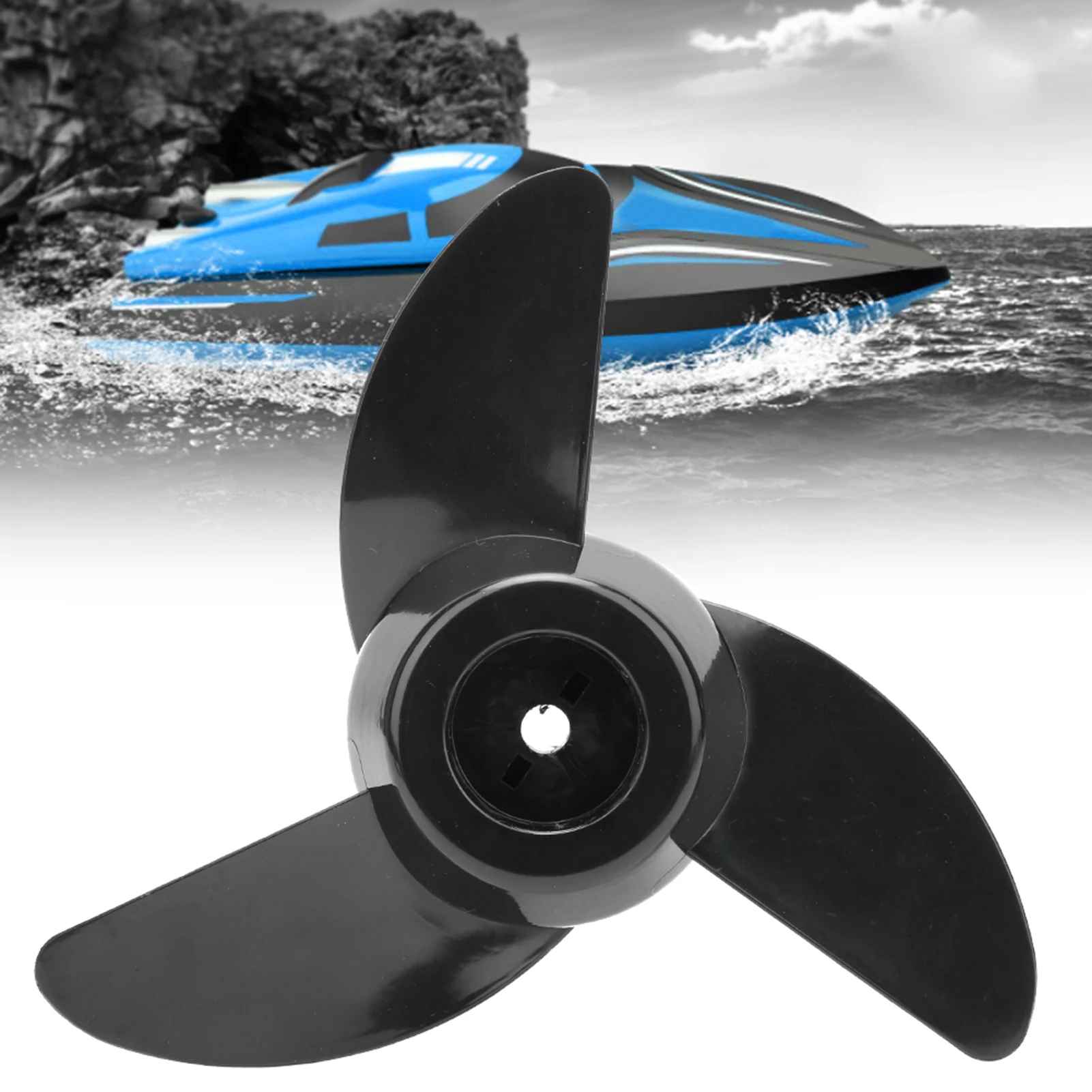 

ZK40 12v24v Thicken Plastic Electric Thruster Fitting Outboard Motor Propeller Accessory