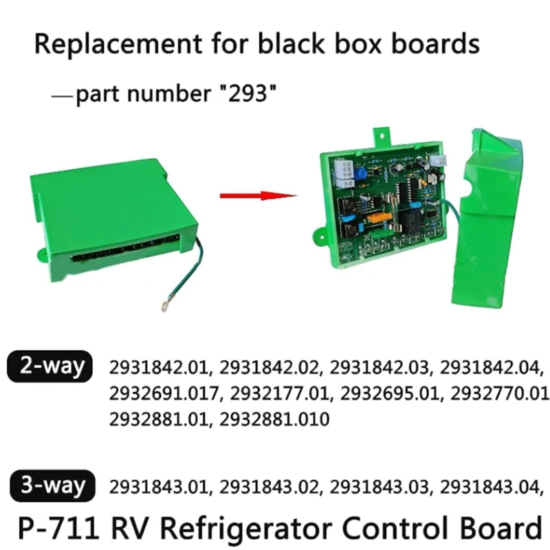 Imagem -03 - Frigorífico Main Power Control Circuit Board ou Way rv Parts Micro-p711