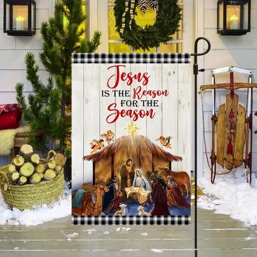 Holy Family Nativity of Jesus Christmas Flag Graden Flag FFLCCE ZZA WWL IIC