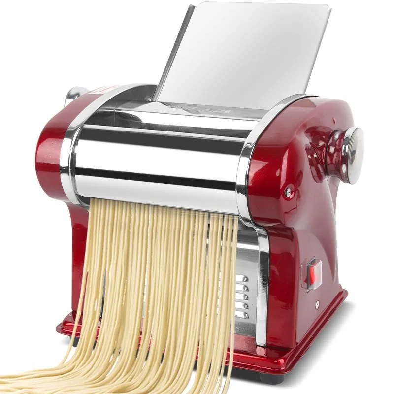 Home Electric Stainless Steel Pasta Maker - Automatic Dough Press & Dumpling Skin