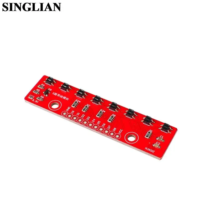 8-channel Tracking Sensor Module Lines Follow Module 8-way Tracking Sensing Module 