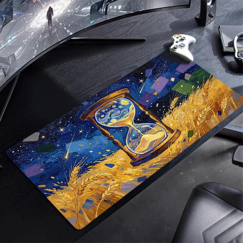 Mouse Pad Abstract Oil Painting Larger XXL 900x400 Speed Mini Pc Computer Keyboard Desk Mat Gaming Accessories Mousepad