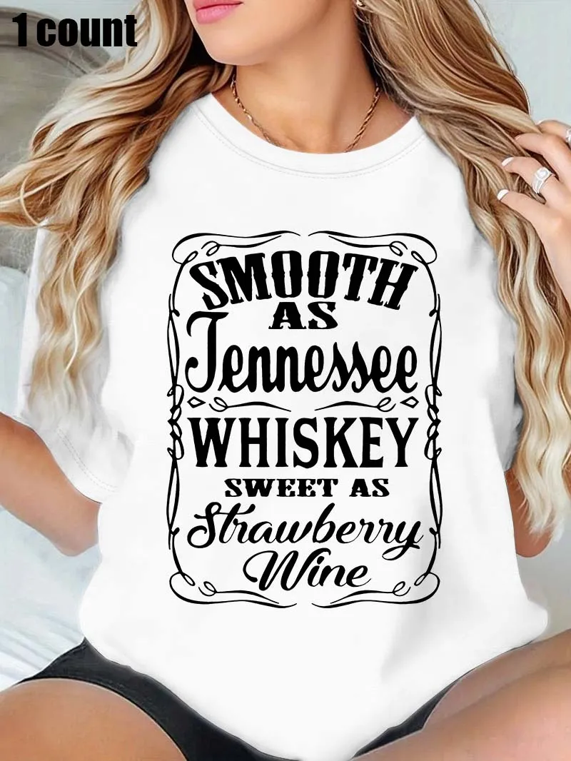 

Плюс - Белая футболка с круглым вырезом - Рубашка с вискино - тематический принт: Винтаж - ароматизированный и образ жизни - экспресс-выразимый