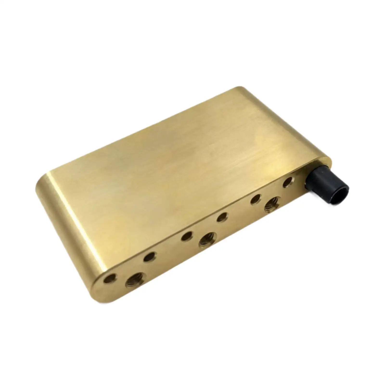 Copper Guitar Tremolo Block Strong Stability Tremolo Bridge Component Kit for Electric Guitar Replacement