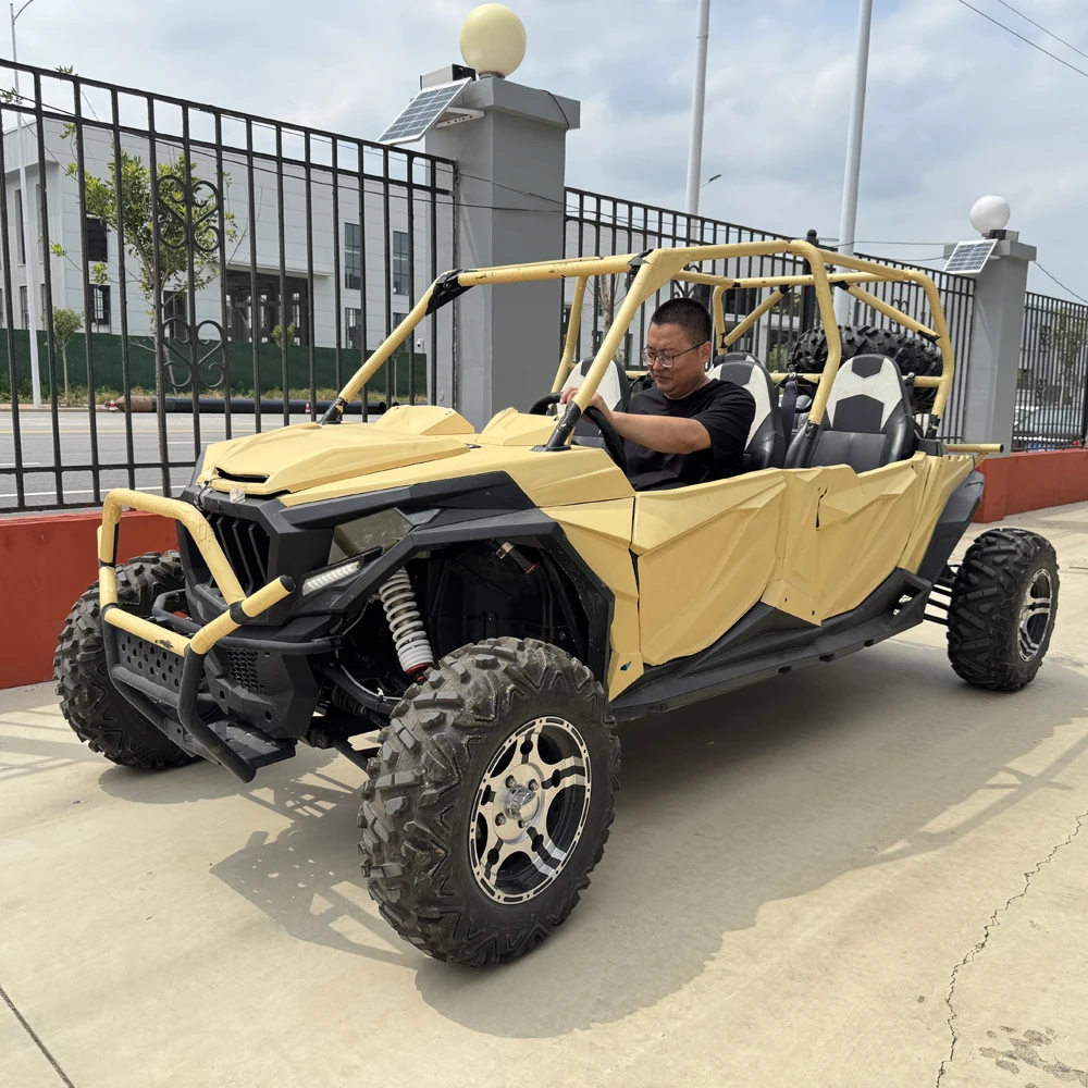 أنماط ساخنة في 2025 Atv Utv Adult Mountain Atv 4 مقاعد 4x4 عربات التي تجرها الدواب على الشاطئ 500CC 800CC Sport UTV مركبات جميع التضاريس