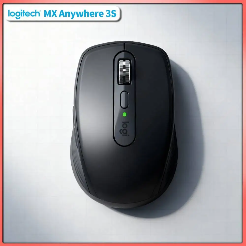 Premium MX Anywhere 3S - 8000 DPI, Hyper-Scroll Wheel, Anti-Slip Grip, Perfect for Cross-City Electronics Expo Office Use Case