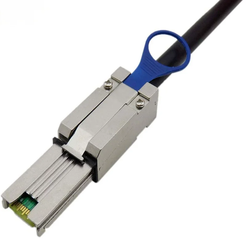 Mini SAS 26Pin SFF-8088 Male to 4 SATA 7Pin Female Hard Disk Splitter Adapter Data Cable 1m, 8088 to 4 SATA Cable