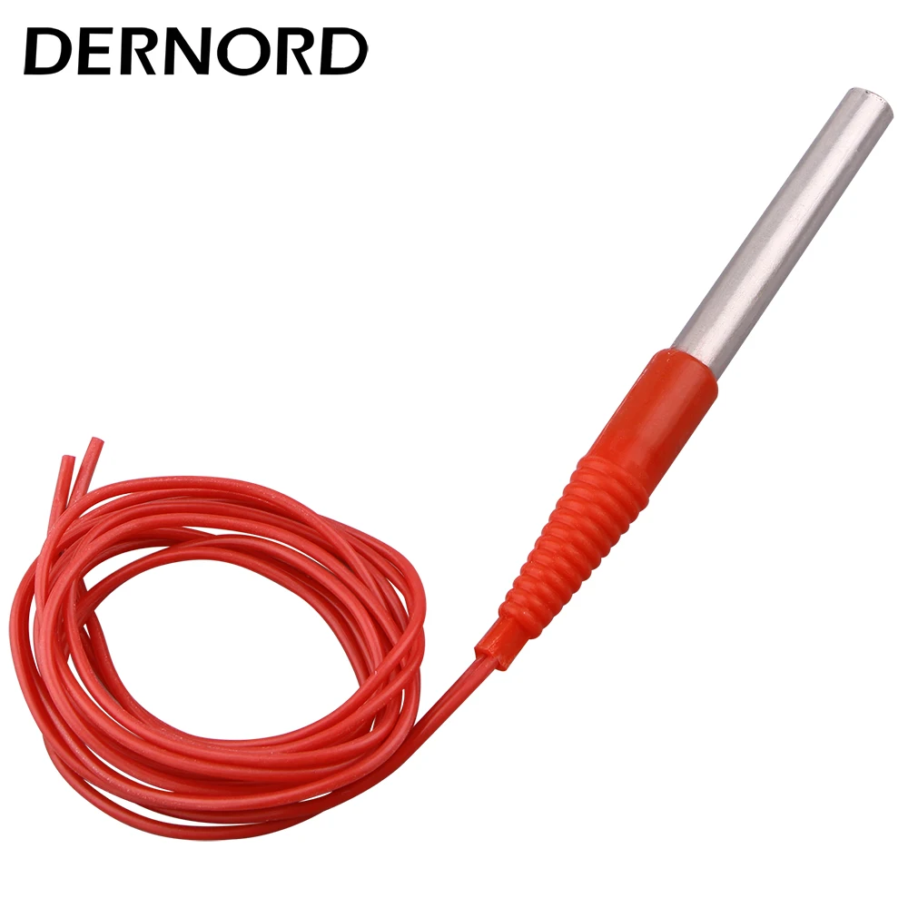 DC 12v 24V Immersion Cartridge Heater 50W 100w Tube Heater with 1M Water Proof Cable  Heating Element